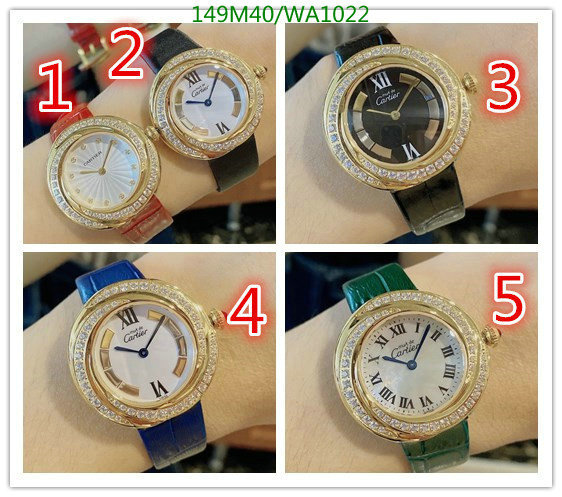 YUPOO-Cartier fashion watch Code: WA1022