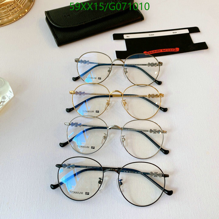 YUPOO-Chrome Hearts Round shape Glasses Code: G071010