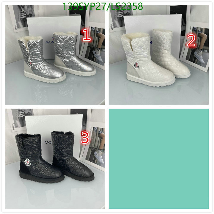 YUPOO-Moncler Women Shoes Code: LS2358 $: 139USD