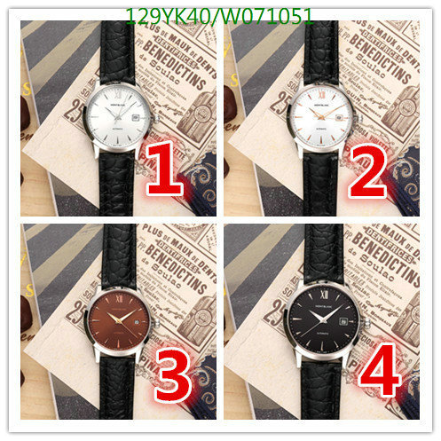 YUPOO-Montblanc Watch Code: W071051