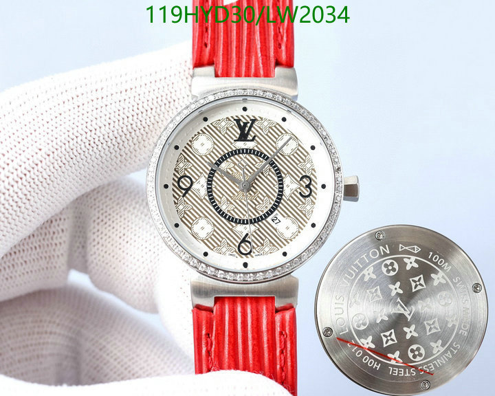 YUPOO-Louis Vuitton watch LV Code: LW2034