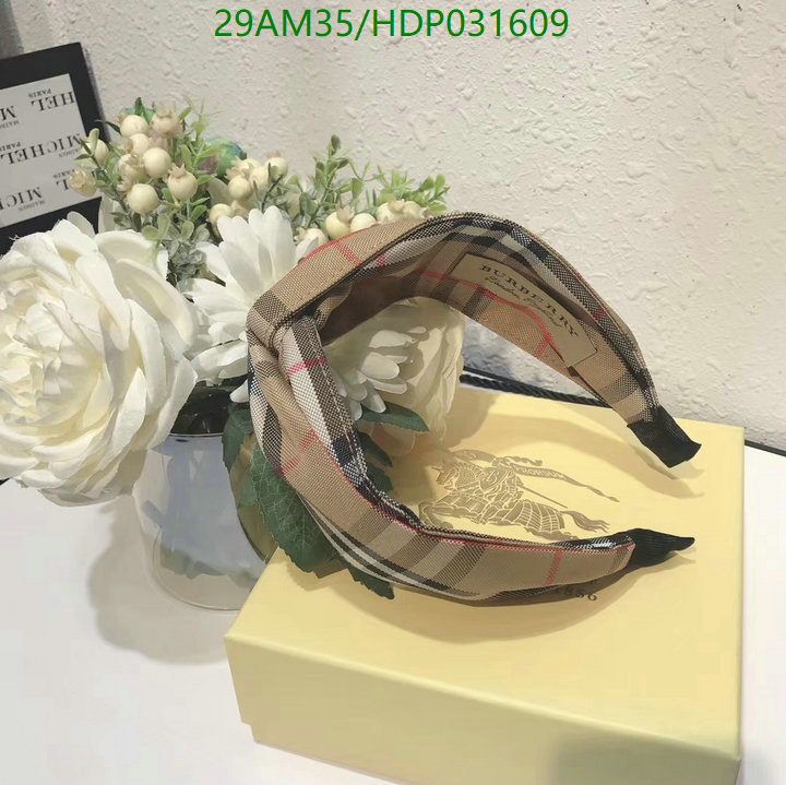 YUPOO-Burberry Headband Code: HDP031609