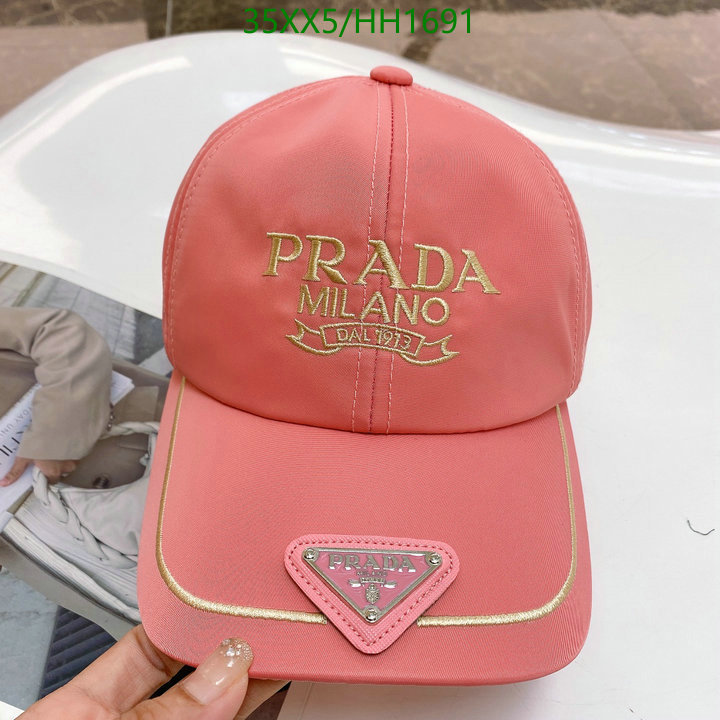 YUPOO-Prada1:1 Replica hat (cap) Code: HH1691