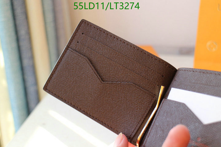 YUPOO-Louis Vuitton Fashion Wallet LV Code: LT3274 $: 55USD