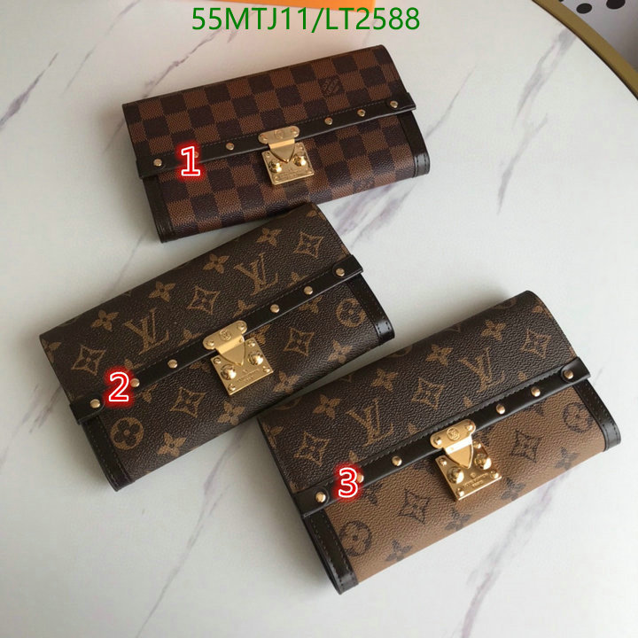 YUPOO-Louis Vuitton Wallet LV N60535 Code: LT2588 $: 55USD