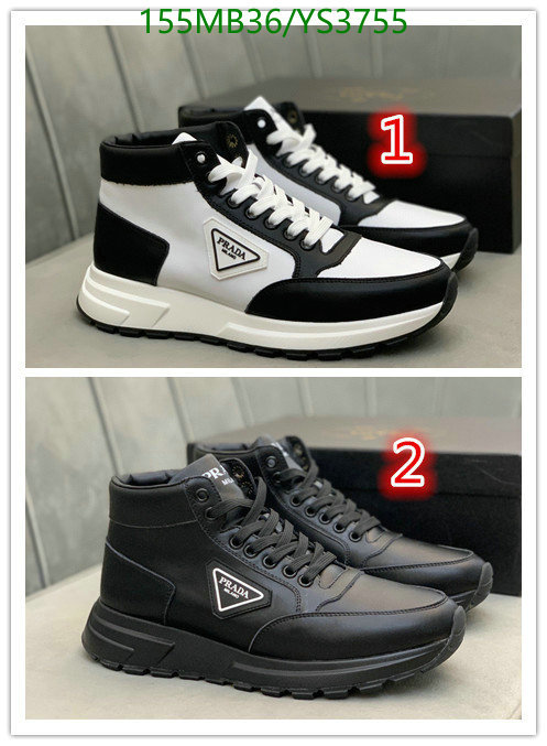 YUPOO-Prada men's shoes Code: YS3755 $: 155USD