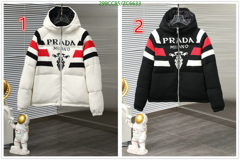 YUPOO-Prada Top quality replica Down Jacket Code: ZC6633