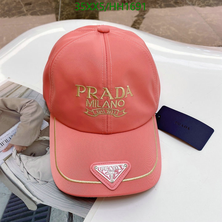 YUPOO-Prada1:1 Replica hat (cap) Code: HH1691