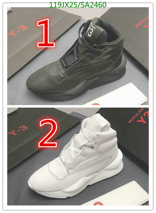 YUPOO-Y-3 men's and women's shoes Code: SA2460