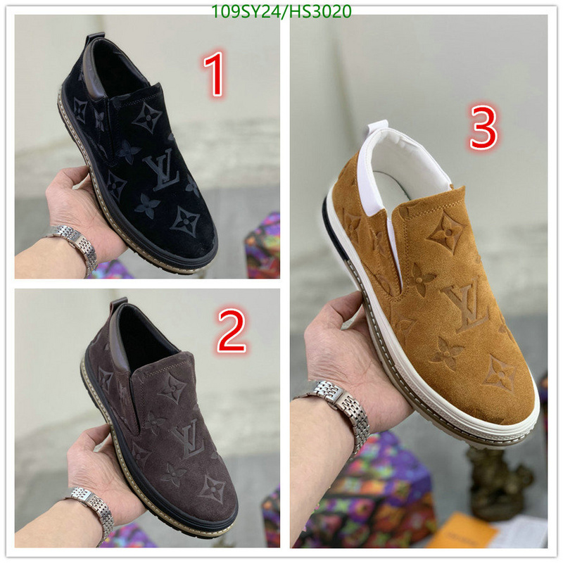 YUPOO-Louis Vuitton mirror quality fake men's shoes LV Code: HS3020