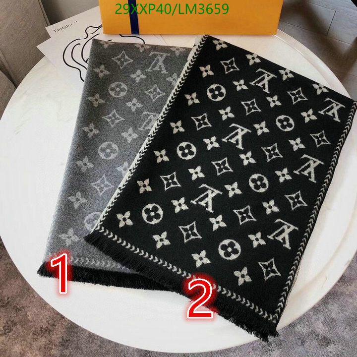 YUPOO-Louis Vuitton fashion women's scarf LV Code: LM3659 $: 29USD