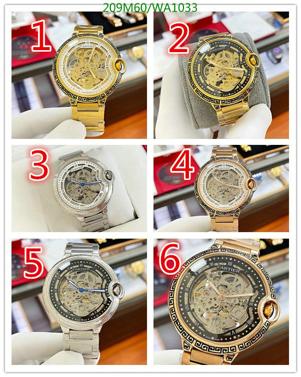 YUPOO-Cartier Luxury Watch Code: WA1033