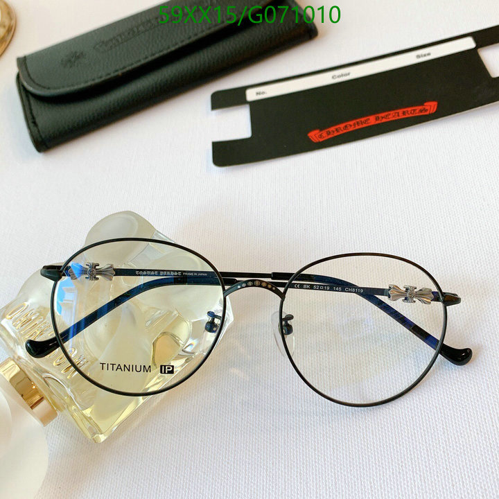 YUPOO-Chrome Hearts Round shape Glasses Code: G071010