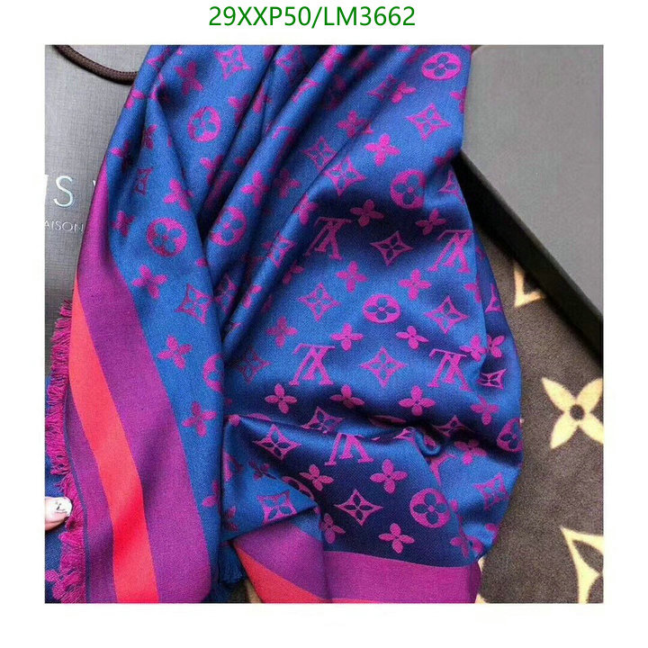 YUPOO-Louis Vuitton fashion women's scarf LV Code: LM3662 $: 29USD