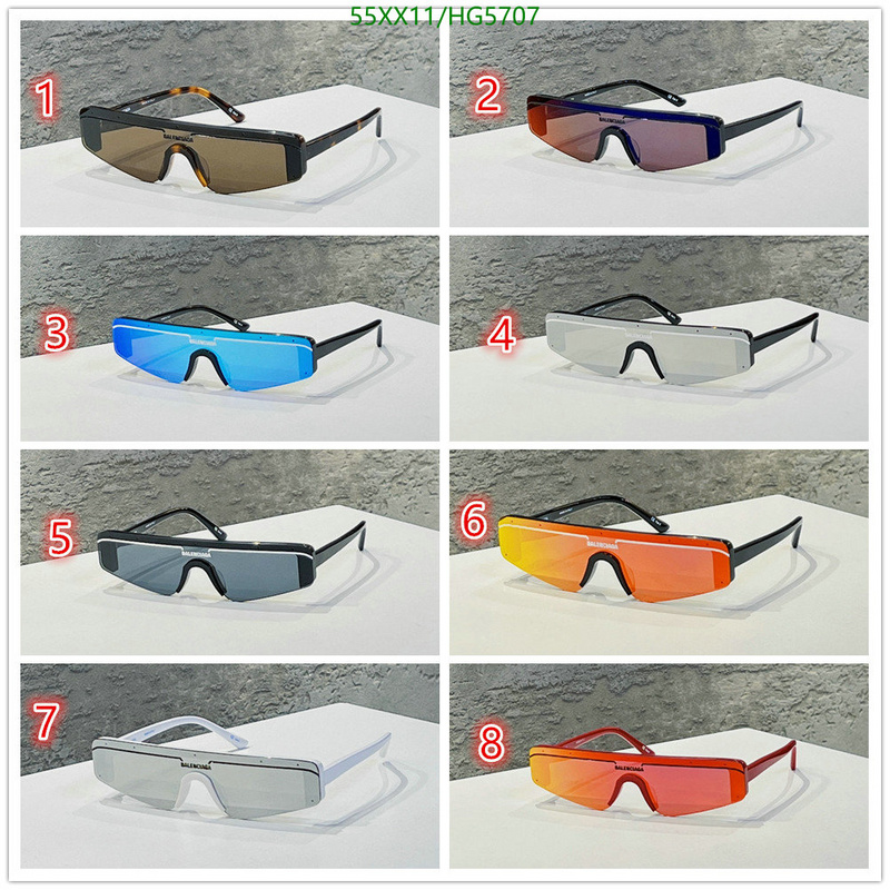 YUPOO-Balenciaga High Quality Designer Replica Glasses Code: HG5707