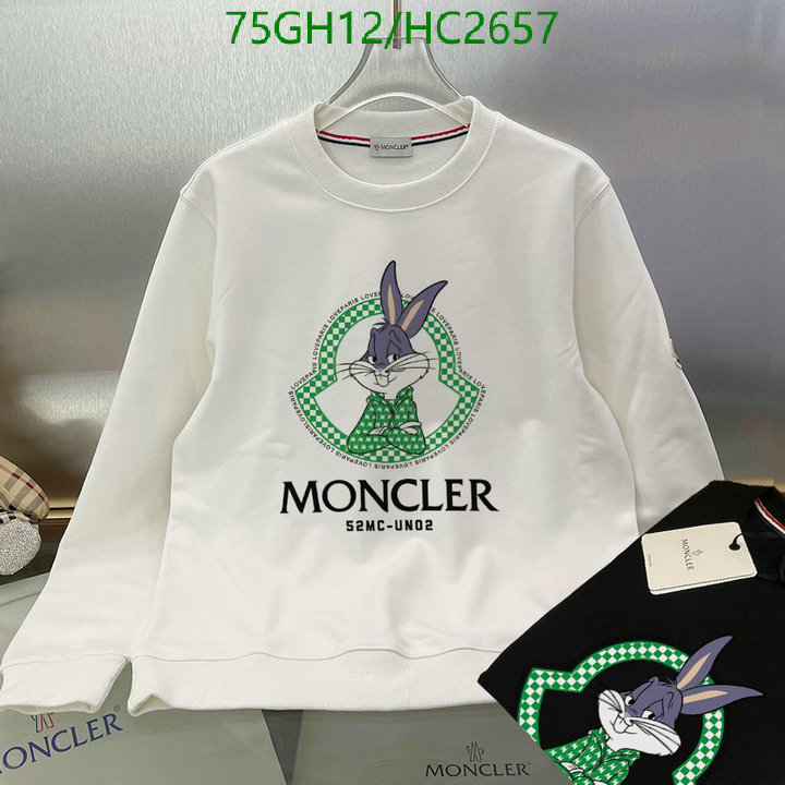 YUPOO-Moncler Best Designer Replicas clothing Code: HC2657