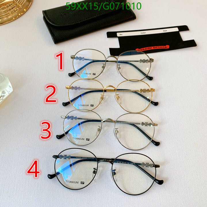 YUPOO-Chrome Hearts Round shape Glasses Code: G071010