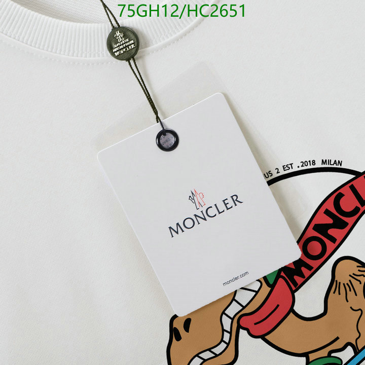 YUPOO-Moncler Best Designer Replicas clothing Code: HC2651
