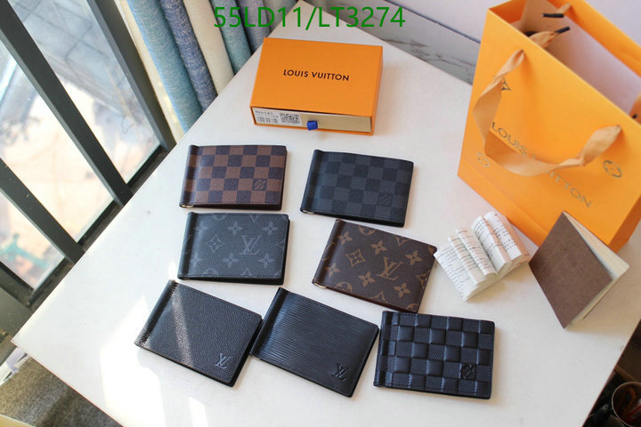 YUPOO-Louis Vuitton Fashion Wallet LV Code: LT3274 $: 55USD