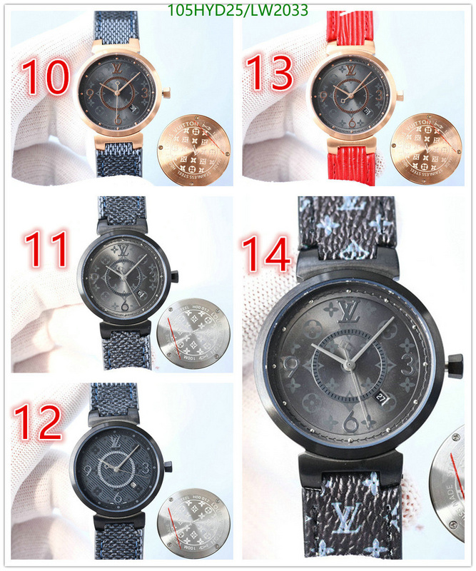 YUPOO-Louis Vuitton watch LV Code: LW2033