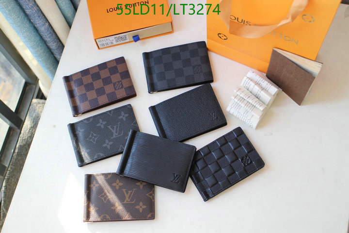 YUPOO-Louis Vuitton Fashion Wallet LV Code: LT3274 $: 55USD