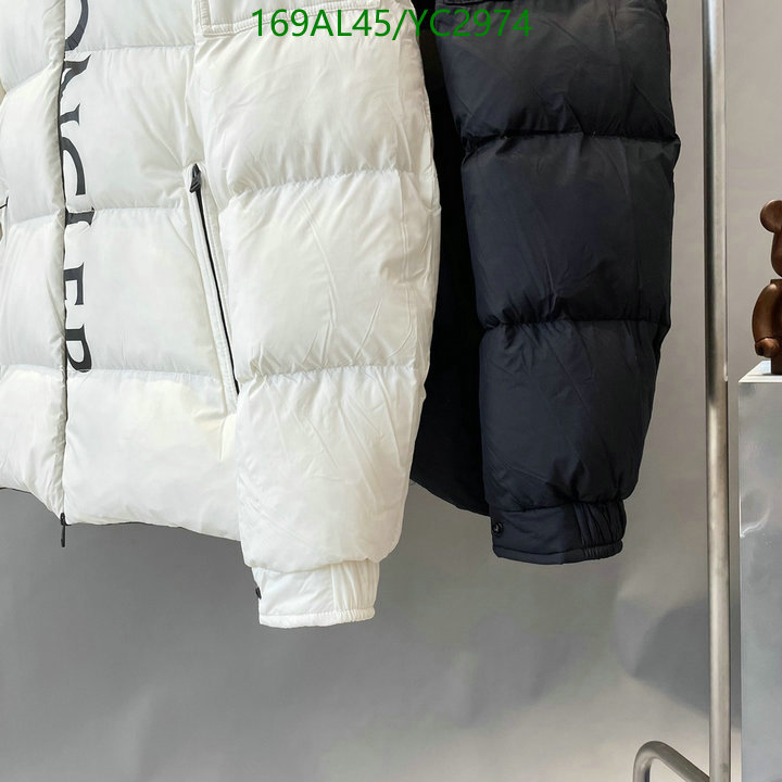 YUPOO-Moncler men's and women's down jacket Code: YC2974 $: 169USD