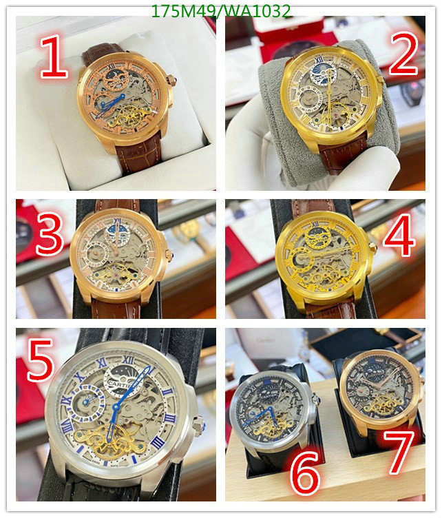 YUPOO-Cartier fashion watch Code: WA1032