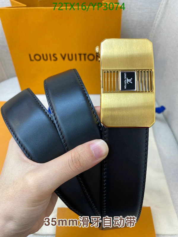 YUPOO-Louis Vuitton Square buckle belts LV Code: YP3074 $: 72USD