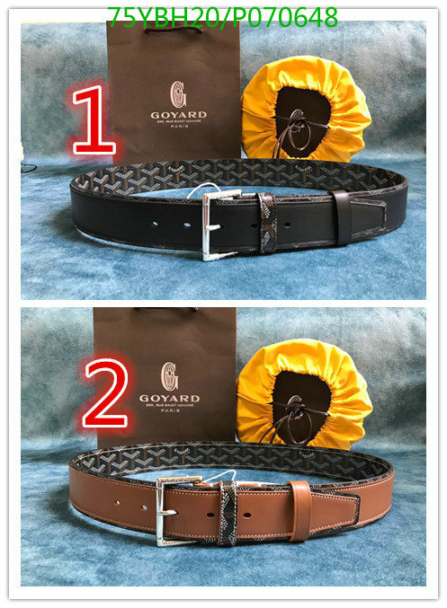 YUPOO-Goyard Belt Code: P070648