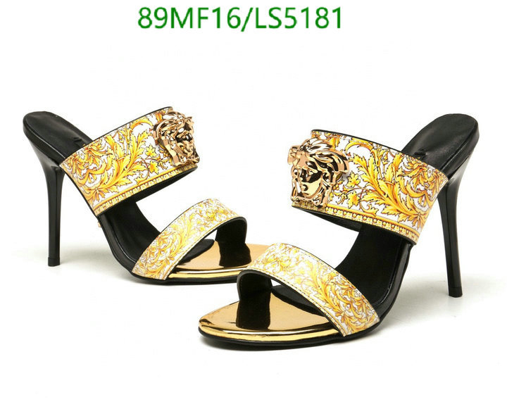 YUPOO-Versace fashion women's shoes Code: LS5181 $: 89USD