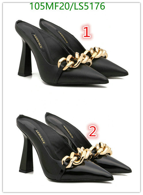 YUPOO-Versace fashion women's shoes Code: LS5176 $: 105USD