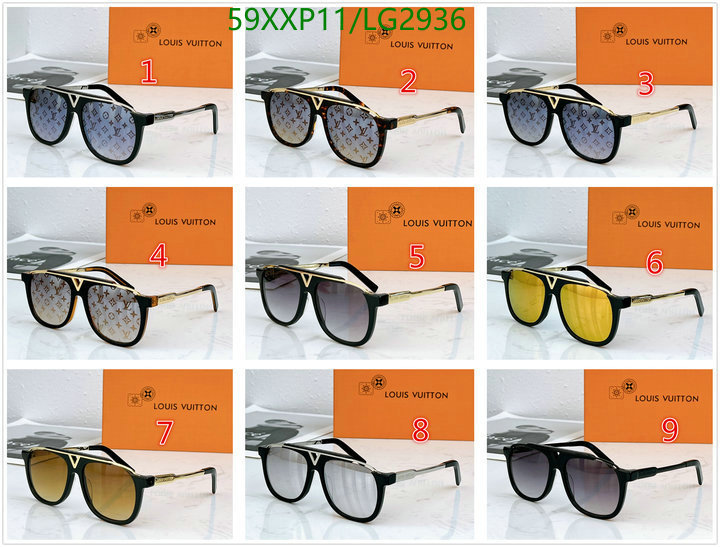 YUPOO-Louis Vuitton Fashion Glasses LV Code: LG2936 $: 59USD