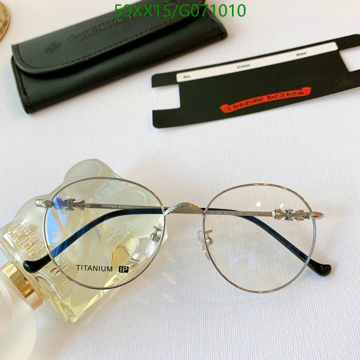 YUPOO-Chrome Hearts Round shape Glasses Code: G071010