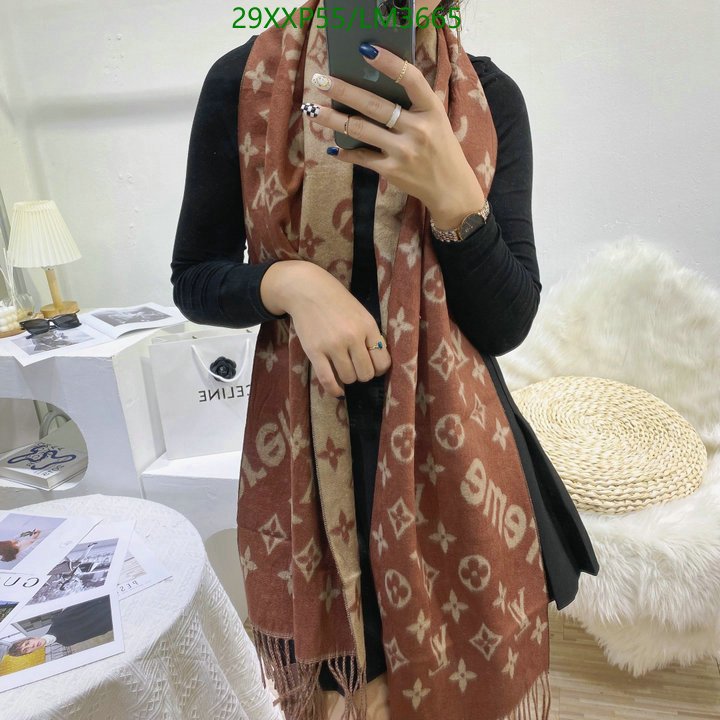 YUPOO-Louis Vuitton fashion women's scarf LV Code: LM3665 $: 29USD