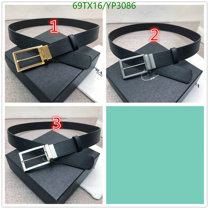 YUPOO-Prada Men's belts Code: YP3086 $: 69USD