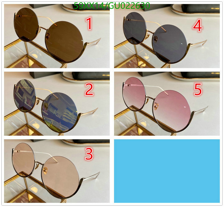 YUPOO-Linda Farrow Round shape Glasses Code: GU022630