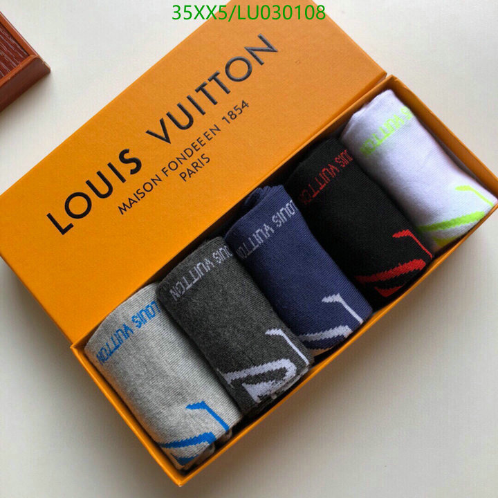 YUPOO-Louis Vuitton Men's Sock LV Code: LU030108