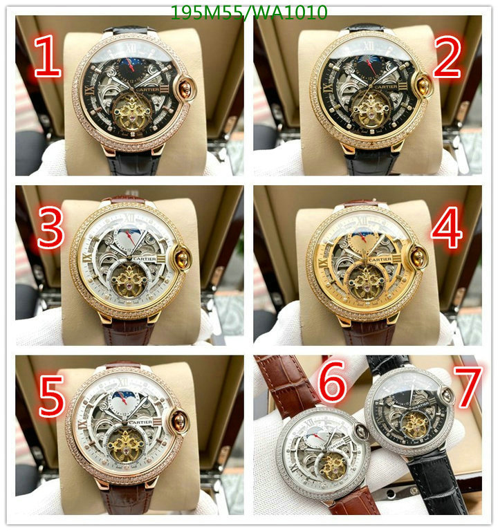 YUPOO-Cartier fashion watch Code: WA1010