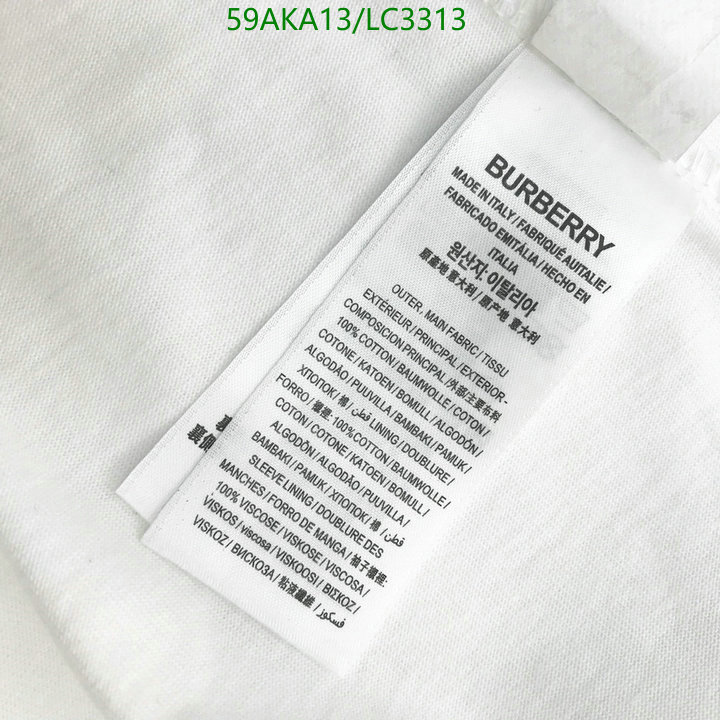 YUPOO-Burberry unisex clothing Code: LC3313 $: 59USD