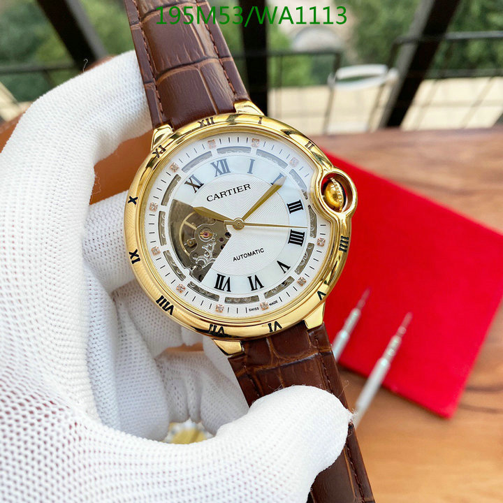 YUPOO-Cartier fashion watch Code: WA1113