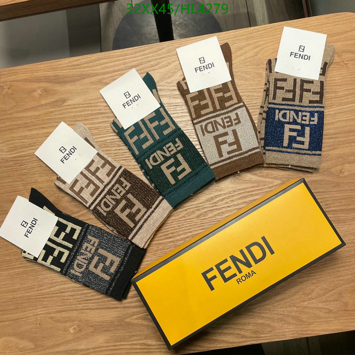 YUPOO-Fendi luxury replica Sock Code: HL4279