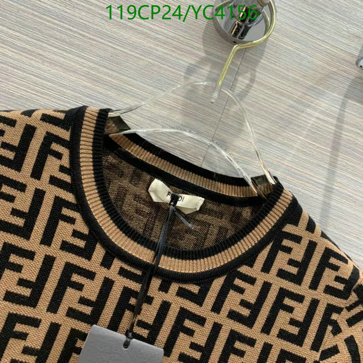 YUPOO-Fendi Fashion Clothing Code: YC4156 $: 119USD