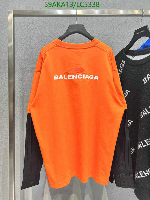 YUPOO-Balenciaga Fashion Unisex Clothing Code: LC5338 $: 59USD