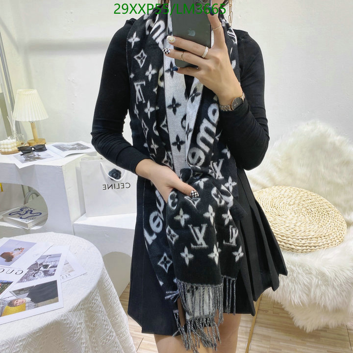 YUPOO-Louis Vuitton fashion women's scarf LV Code: LM3665 $: 29USD