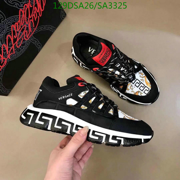 YUPOO-Versace men's and women's shoes Code: SA3325