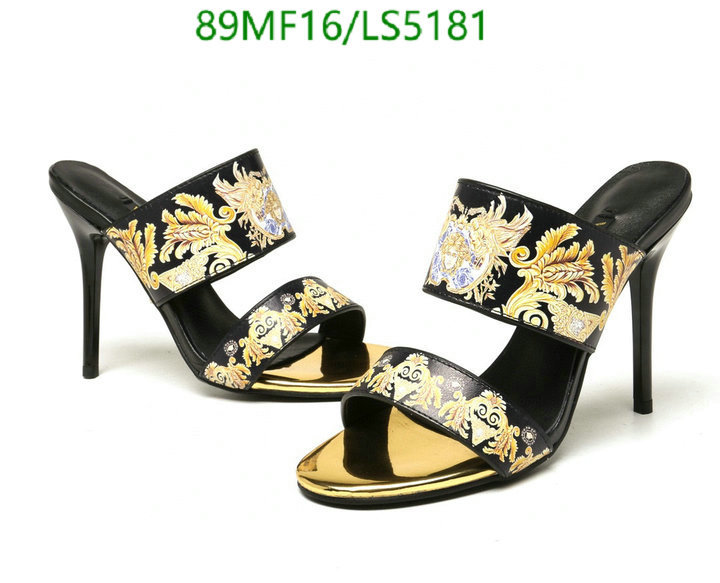 YUPOO-Versace fashion women's shoes Code: LS5181 $: 89USD