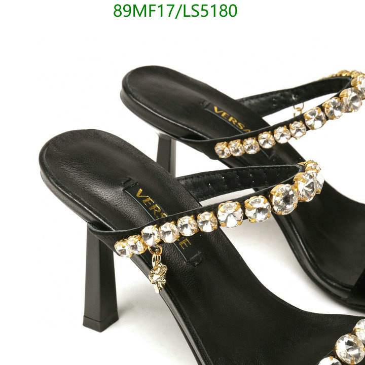 YUPOO-Versace fashion women's shoes Code: LS5180 $: 89USD