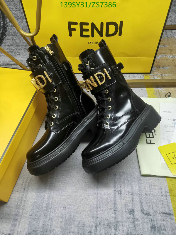 YUPOO-Fendi ​high quality fake women's shoes Code: ZS7386