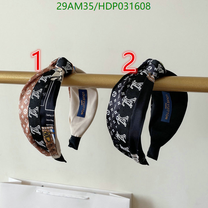 YUPOO-Louis Vuitton Headband Code: HDP031608