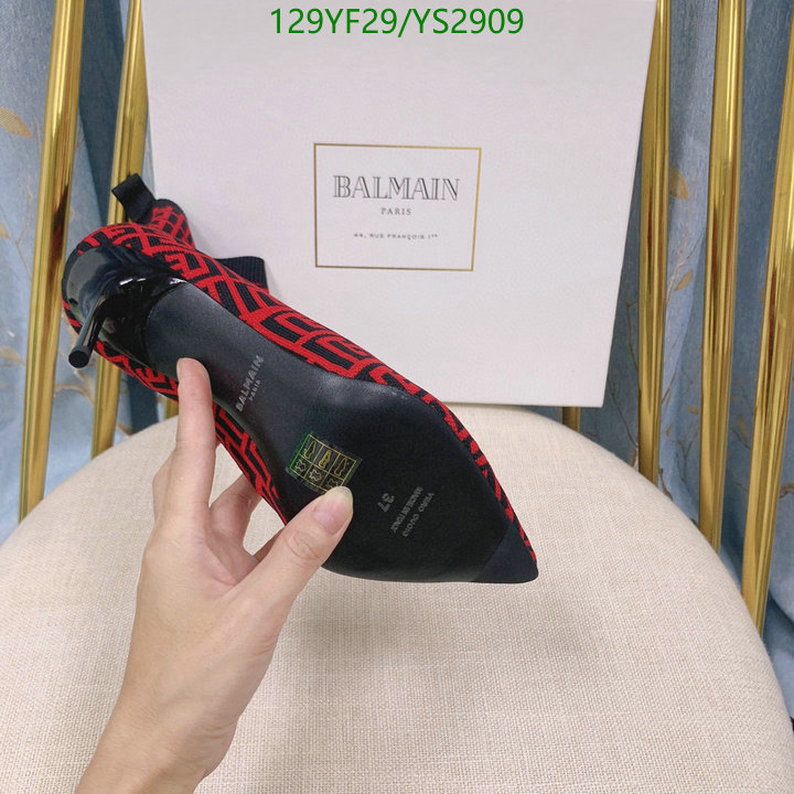 YUPOO-Balmain Women Shoes Code: YS2909 $: 129USD